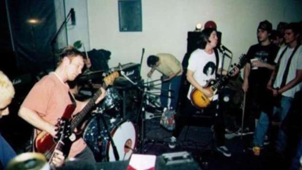 Foo Fighters celebrate 25 years together with throwback pic from first gig