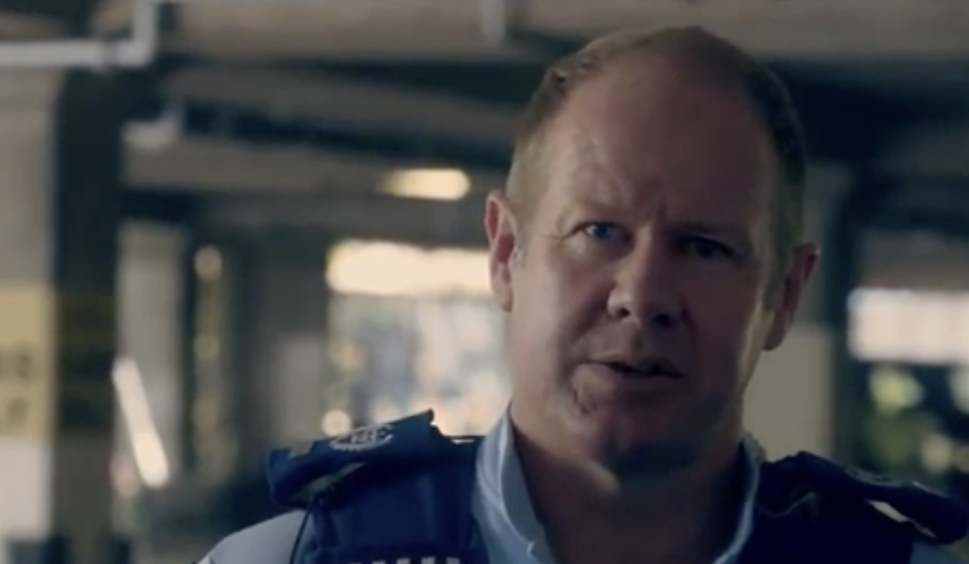 The "Always blow on the pie" cop is back with a message