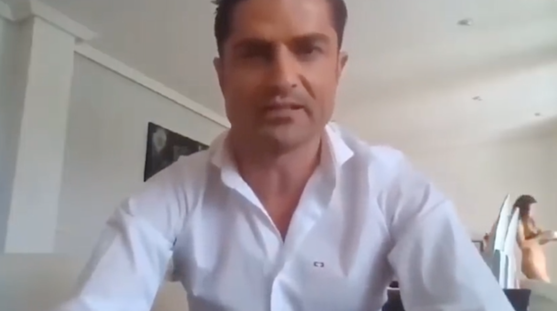 TV host busted cheating after nude gaffe during live interview