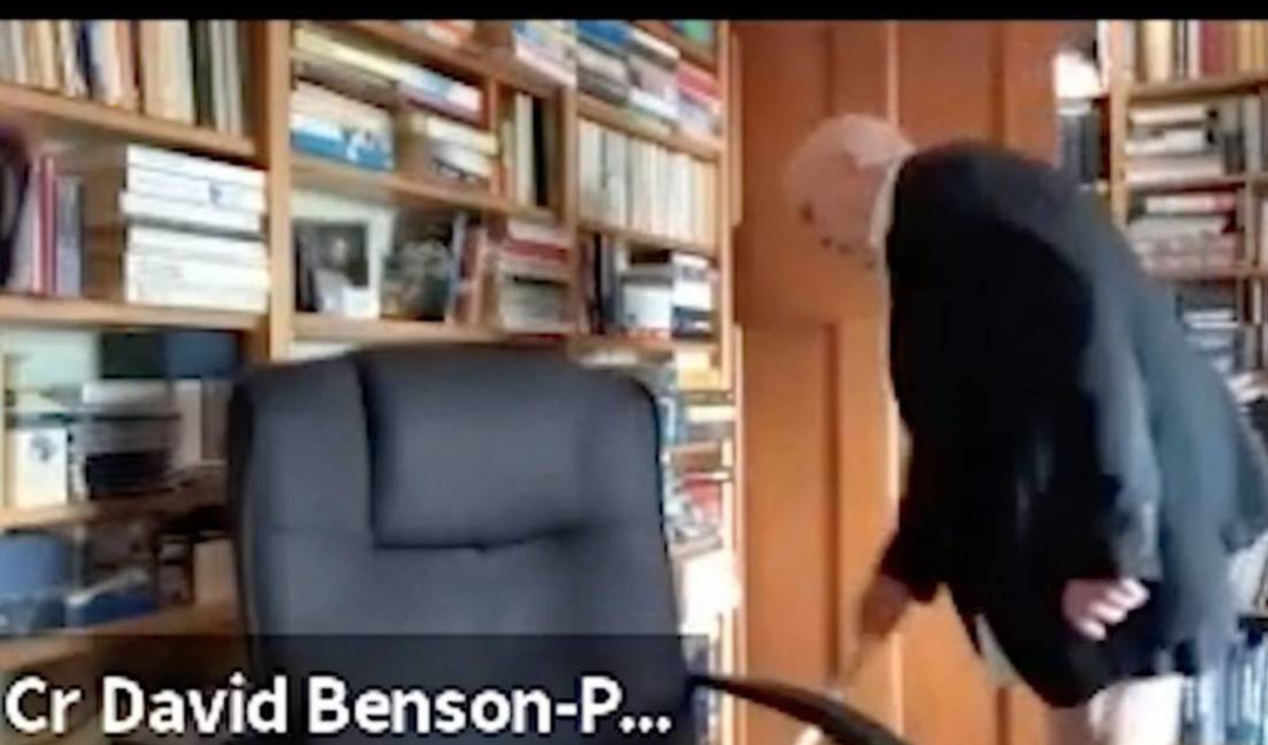 Dunedin councillor caught with pants down on Zoom conference