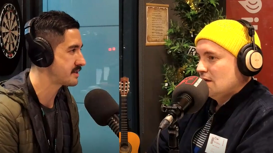 Chris Key puts Tom Sainsbury through a politician sex scandal press conference