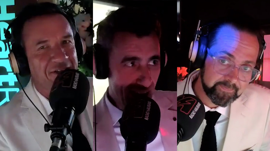 Jase, Minogue & Scotty J go nuts with the Friday Big Show 'Red Card'