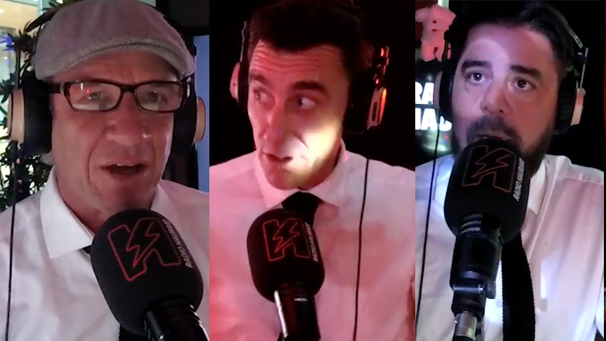 The guys reveal they know nothing about car racing before interviewing Greg Murphy