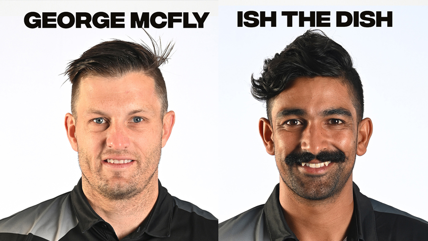 The ACC's official Black Caps nicknames for the T20 Series vs the West Indies