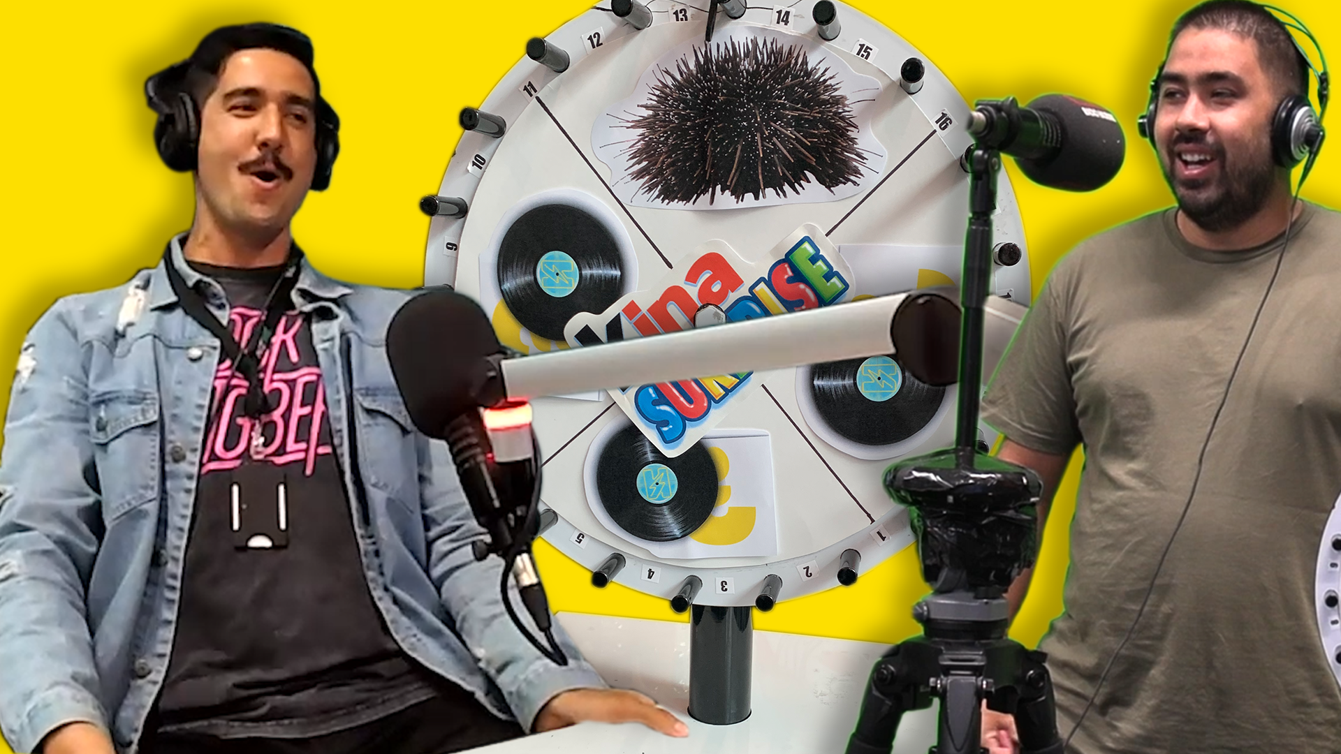 Chris & Maiana spin the 'Wheel Of Kina Surprise'