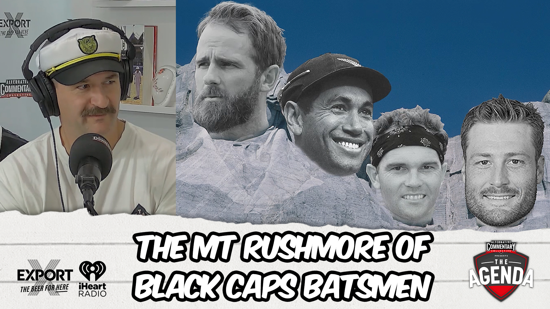 The Mt Rushmore of Black Caps Batsmen