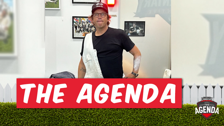 Nothing turns G Lane on more than Matt Heath in overalls