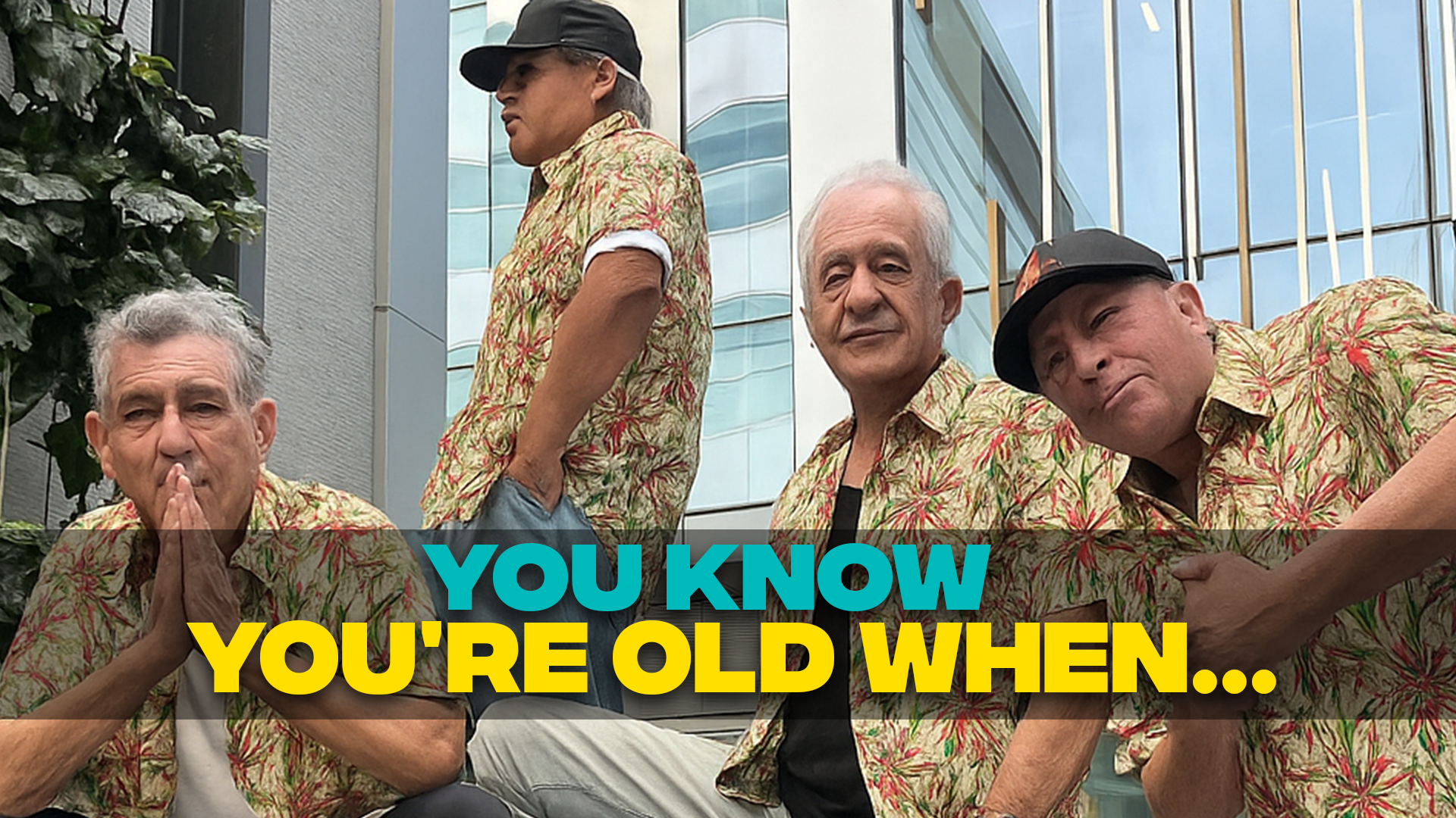 Watch: Yep, we're getting old