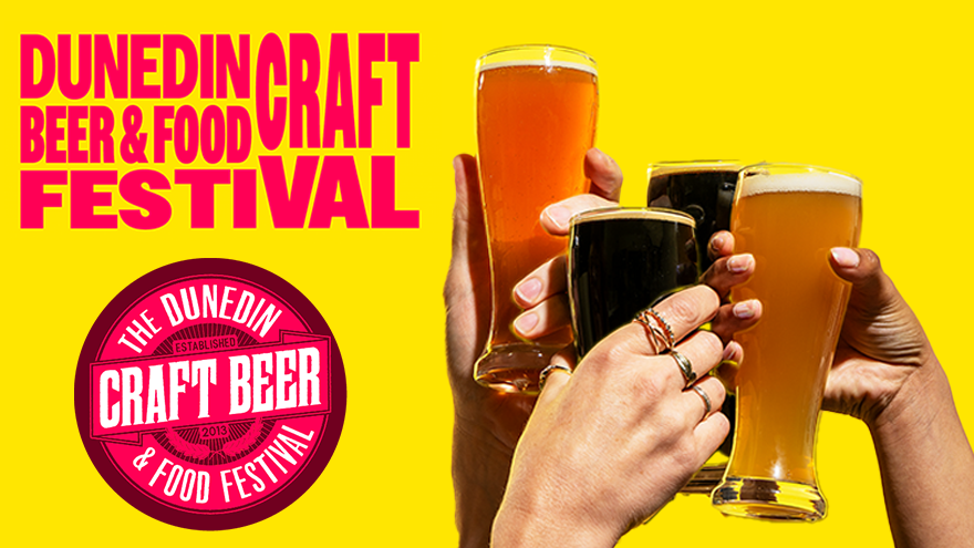 The Dunedin Craft-beer & Food Festival on sale now!