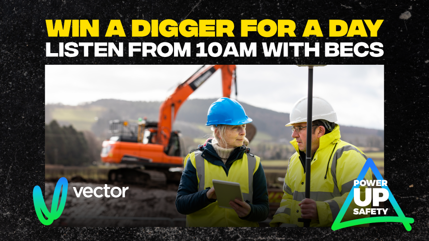 Win a digger for a day