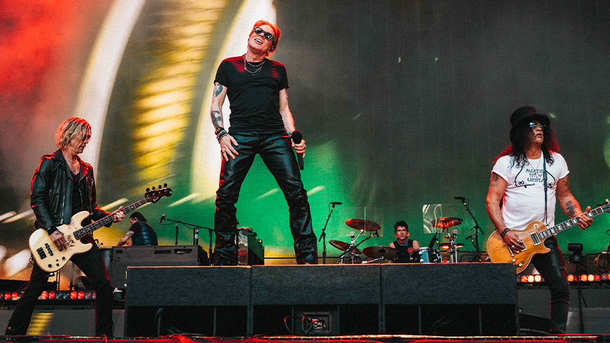 Guns N' Roses are coming to New Zealand!