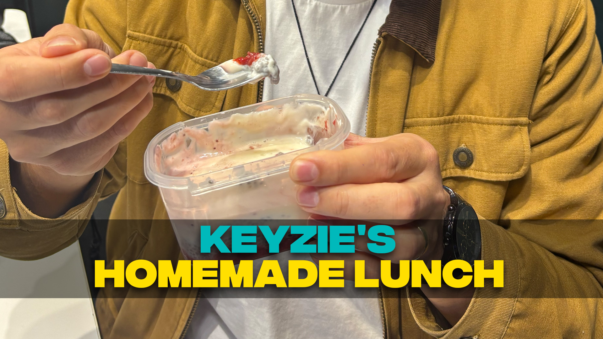 Keyzie's homemade lunch
