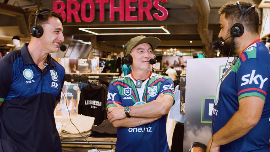 Mad Monday with The Warriors live from Hallensteins Brothers