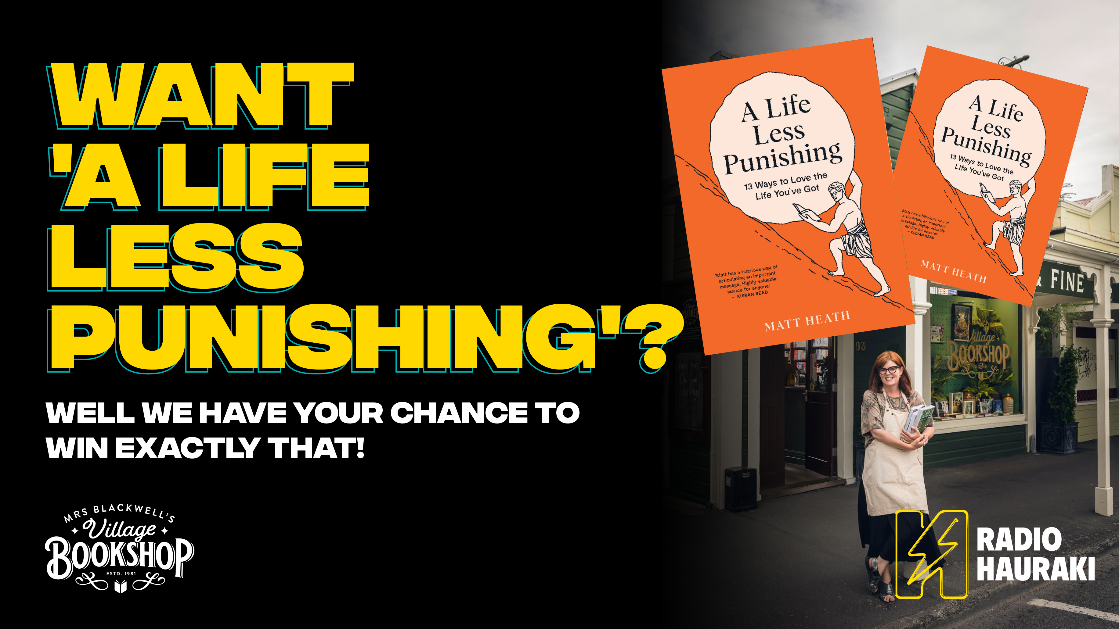 WIN: Matt Heath's Book With Mrs Blackwell's Bookshop - Vimarsana News
