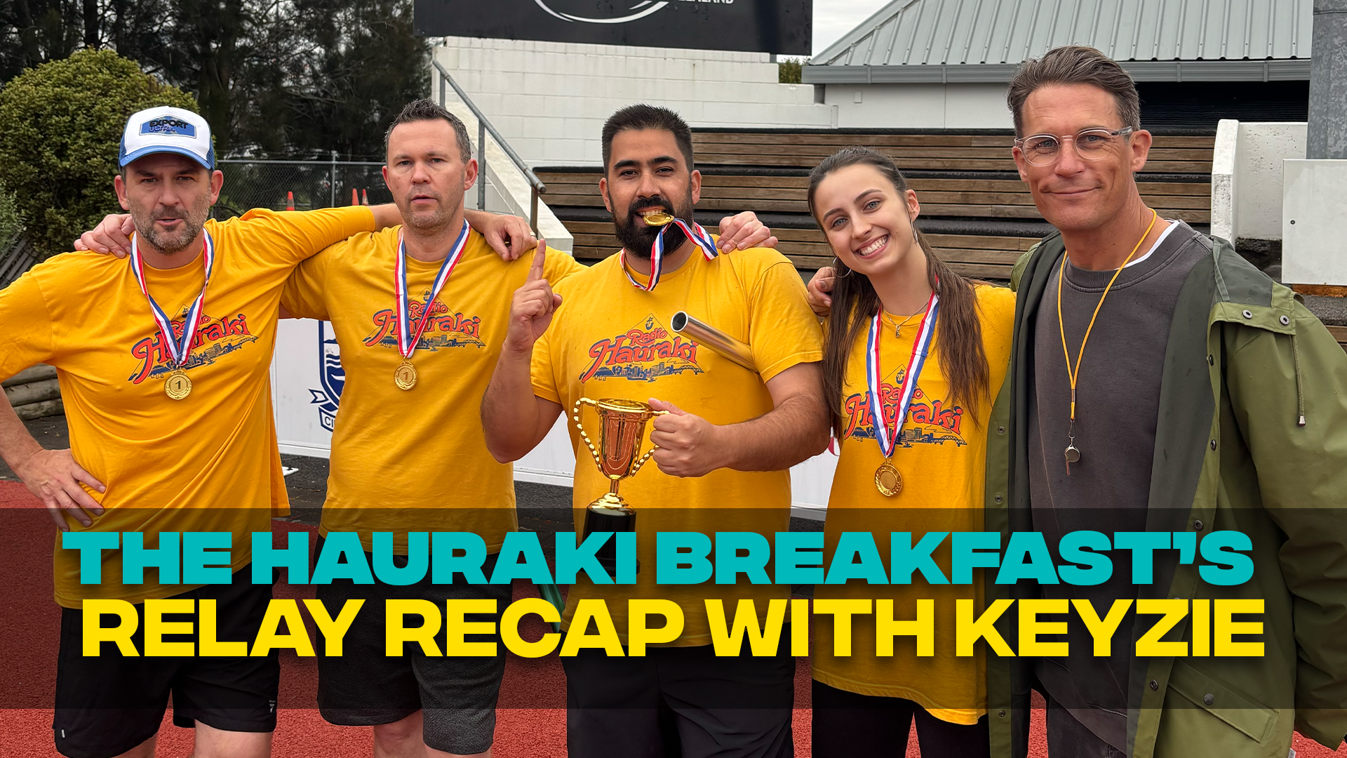 Watch: Keyzie joins Breakfast to unpack the relay race..