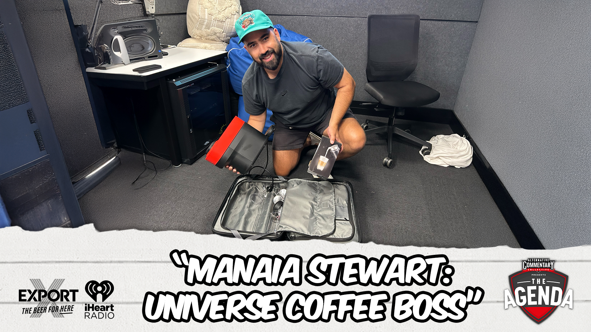 "Manaia Stewart: Universe Coffee Boss - Featuring Tim Naki"