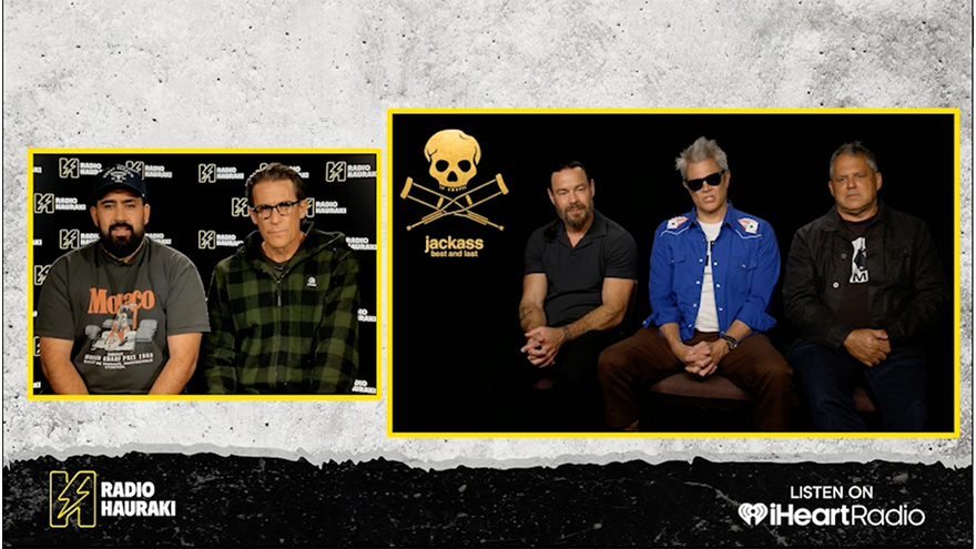 Jerry & Manaia interview the Jackass: Best and Last Crew!