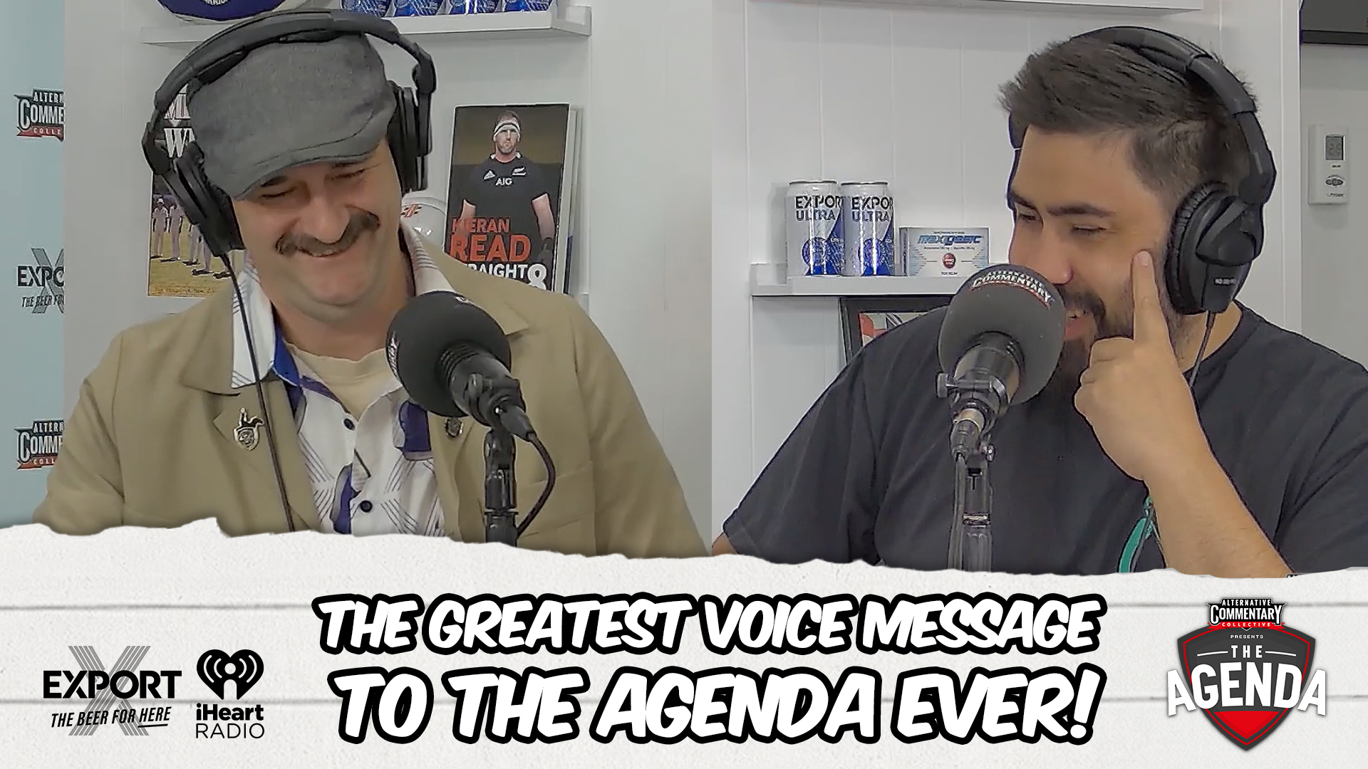 The greatest voice message to The Agenda ever!