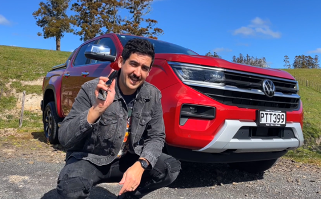 Keyzie Keyzie gives the the new VW Amarok a hoon!
