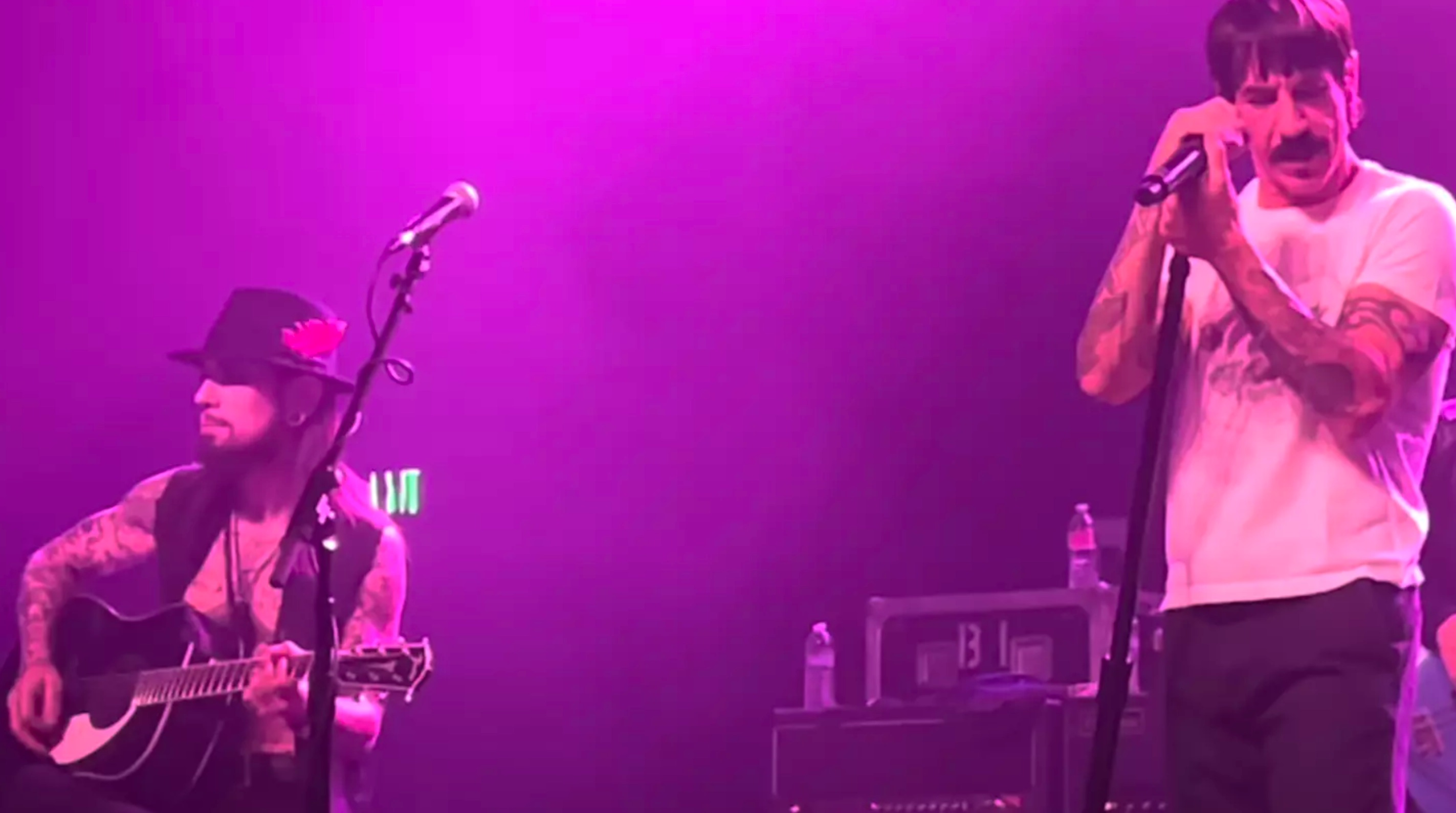 Watch Anthony Kiedis & Dave Navarro perform together for first time in 20 years