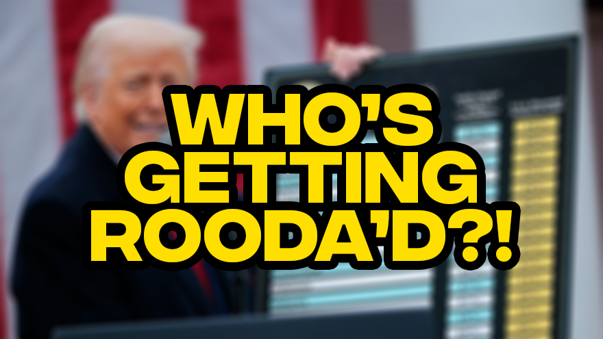 Watch: Tariffs, it's your turn!!