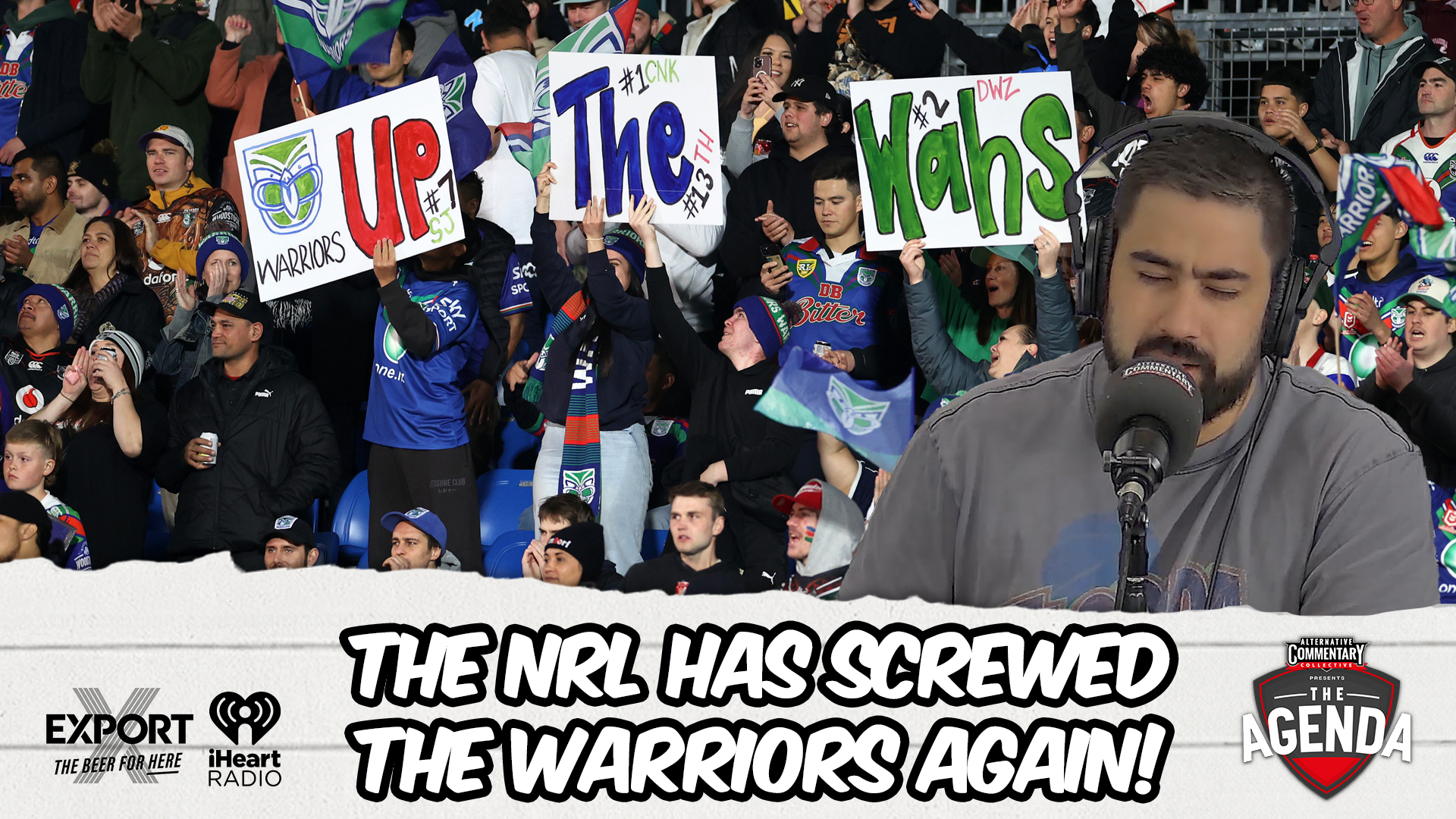 The NRL has screwed the Warriors again!