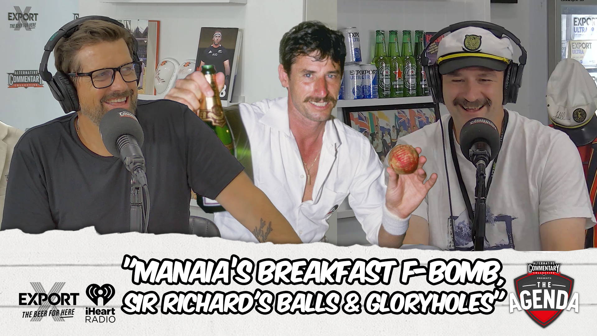 "Breakfast F-Bombs, Sir Richard's Balls & Glory Holes"