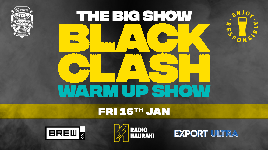 Join us for a Black Clash Warm Up!