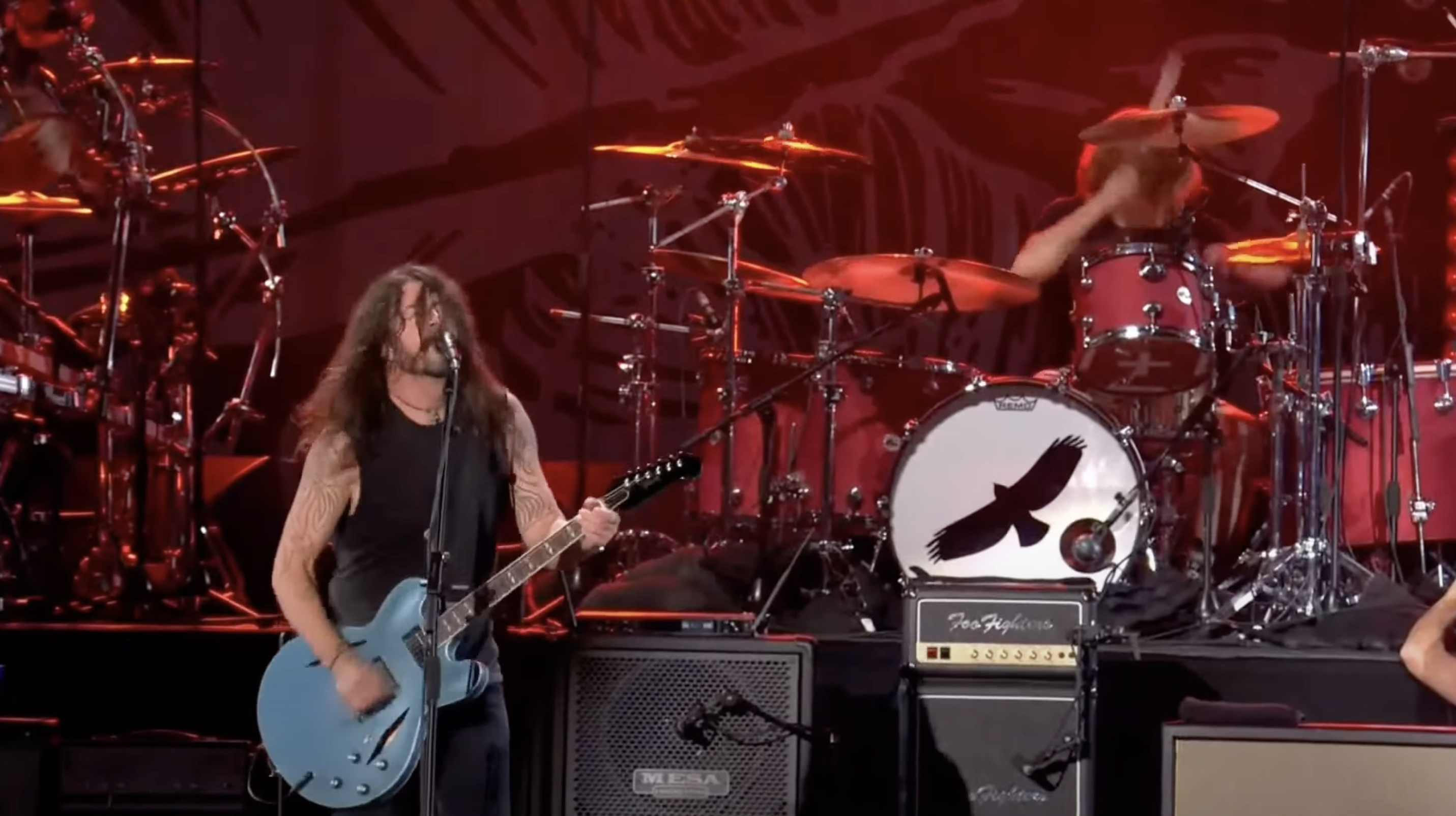 WATCH: Taylor Hawkins' Son Perform 'My Hero' At Tribute Concert