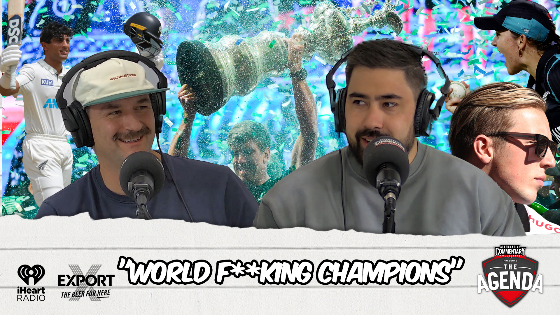 "World F**king Champions"