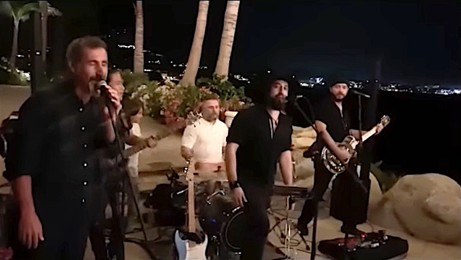 WATCH: System of a Down Perform 'Aerials' with Street Band in Mexico