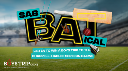 WIN A BOYS TRIP to the Chappell Hadlee Series in Cairns!