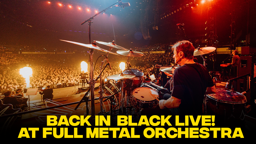 Watch: FULL METAL ORCHESTRA performing Back in Black ft Phil Rudd