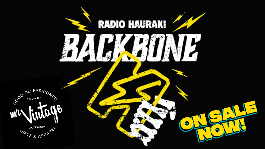The NEW Radio Hauraki Backbone Shirt – Available now ! 