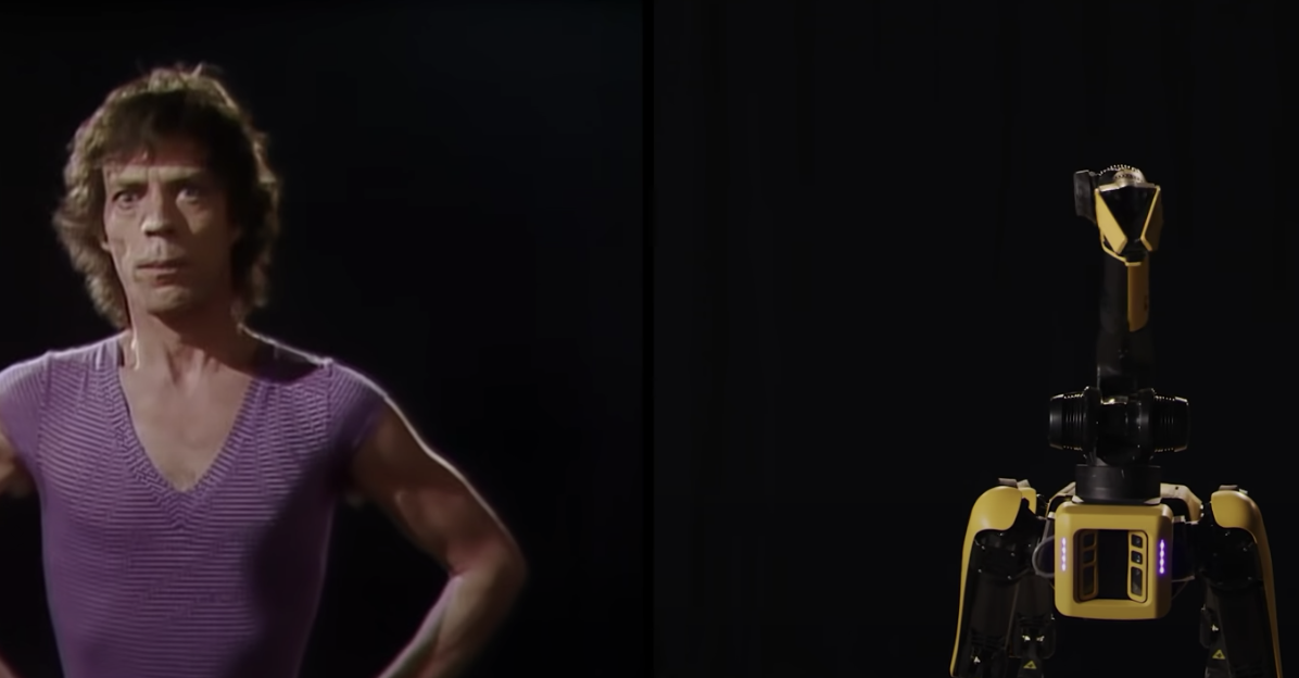 Boston Dynamics' robot dogs recreate classic Rolling Stones video