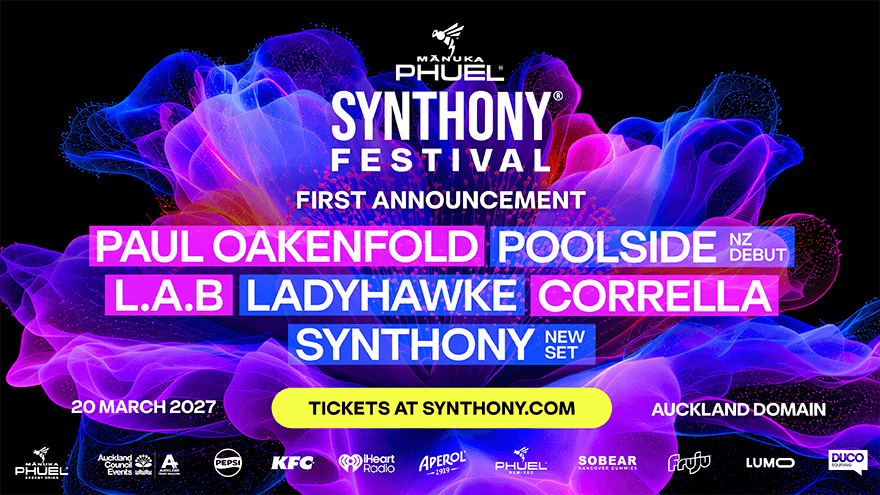 Mānuka Phuel Synthony Festival Tickets On Sale Now!