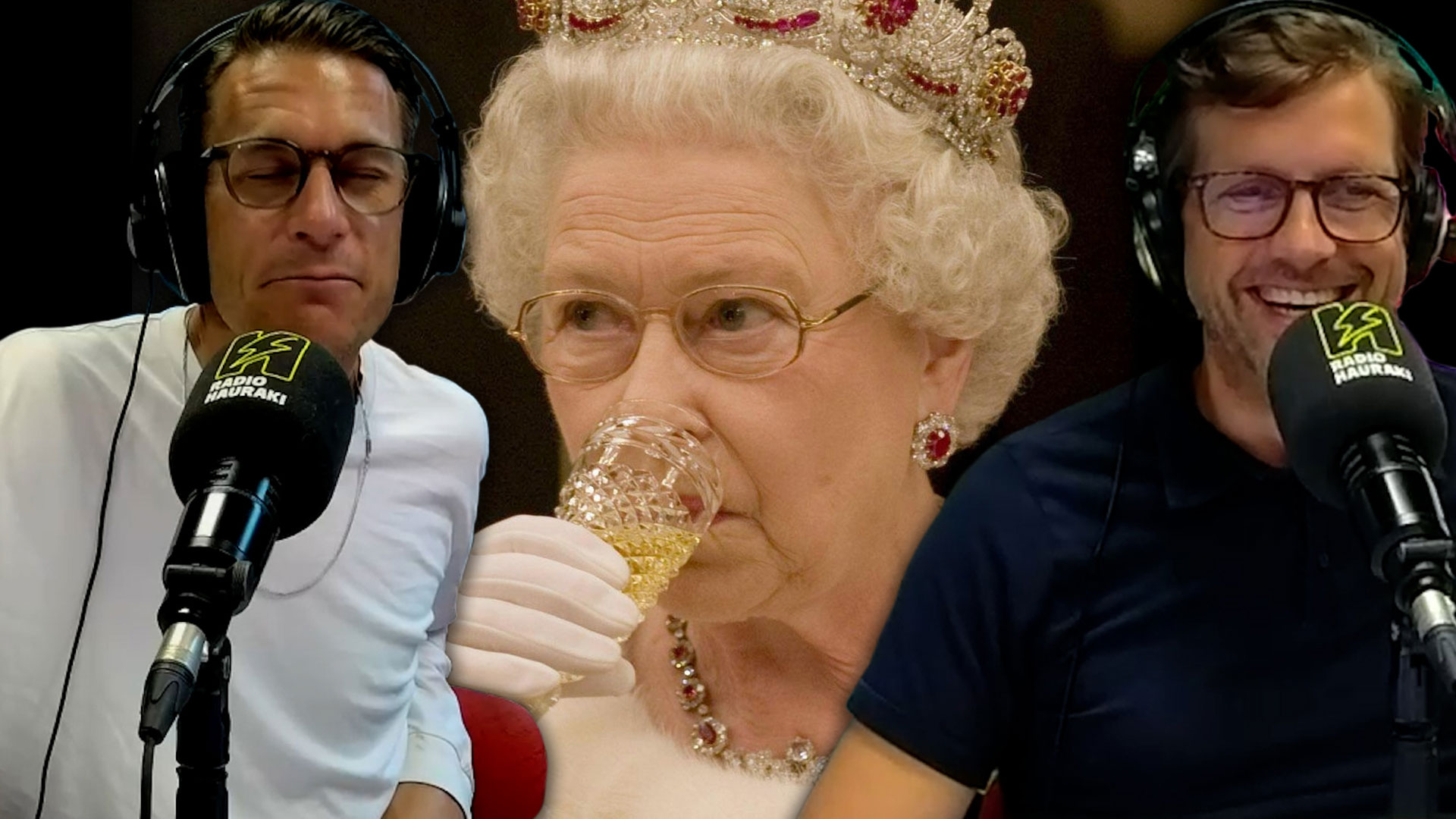 Matt & Jerry's reaction to the Queen quiting the booze