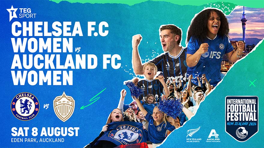 Chelsea FC Women are coming to NZ!