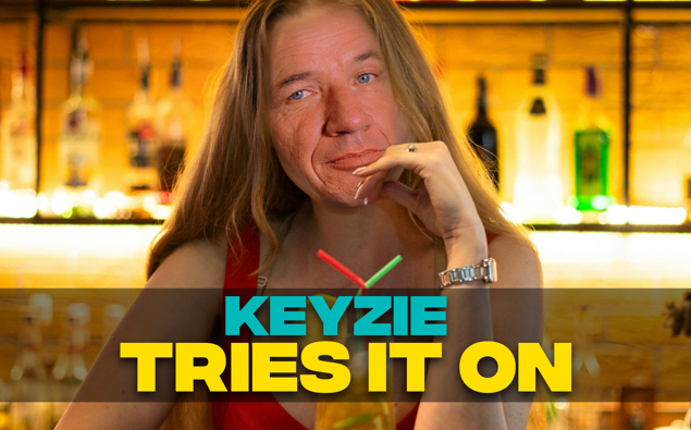 Keyzie Keyzie Tries it on..