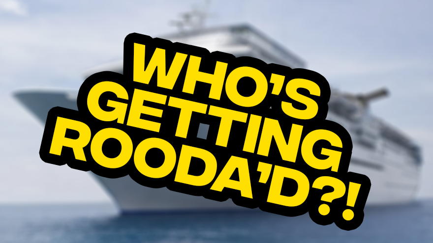 Watch: Mash books a naked cruise (allegedly) and gets ROODA'D!