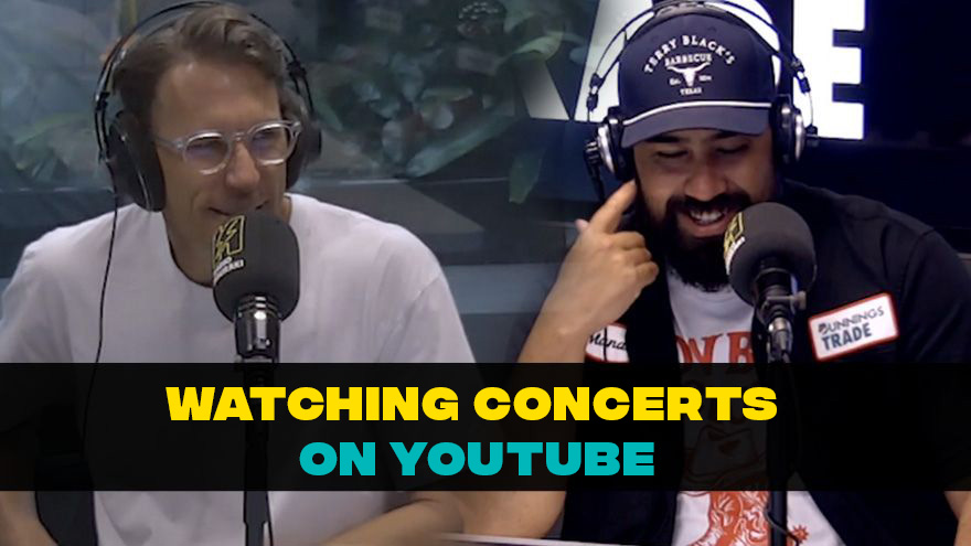 Watch: Couple of beers, which concert you running?