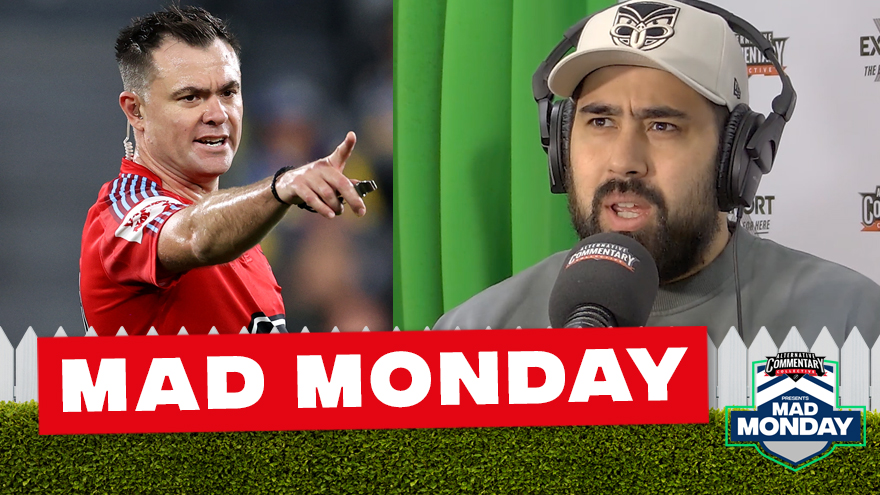 Are the NRL Refs on the Warriors side now?