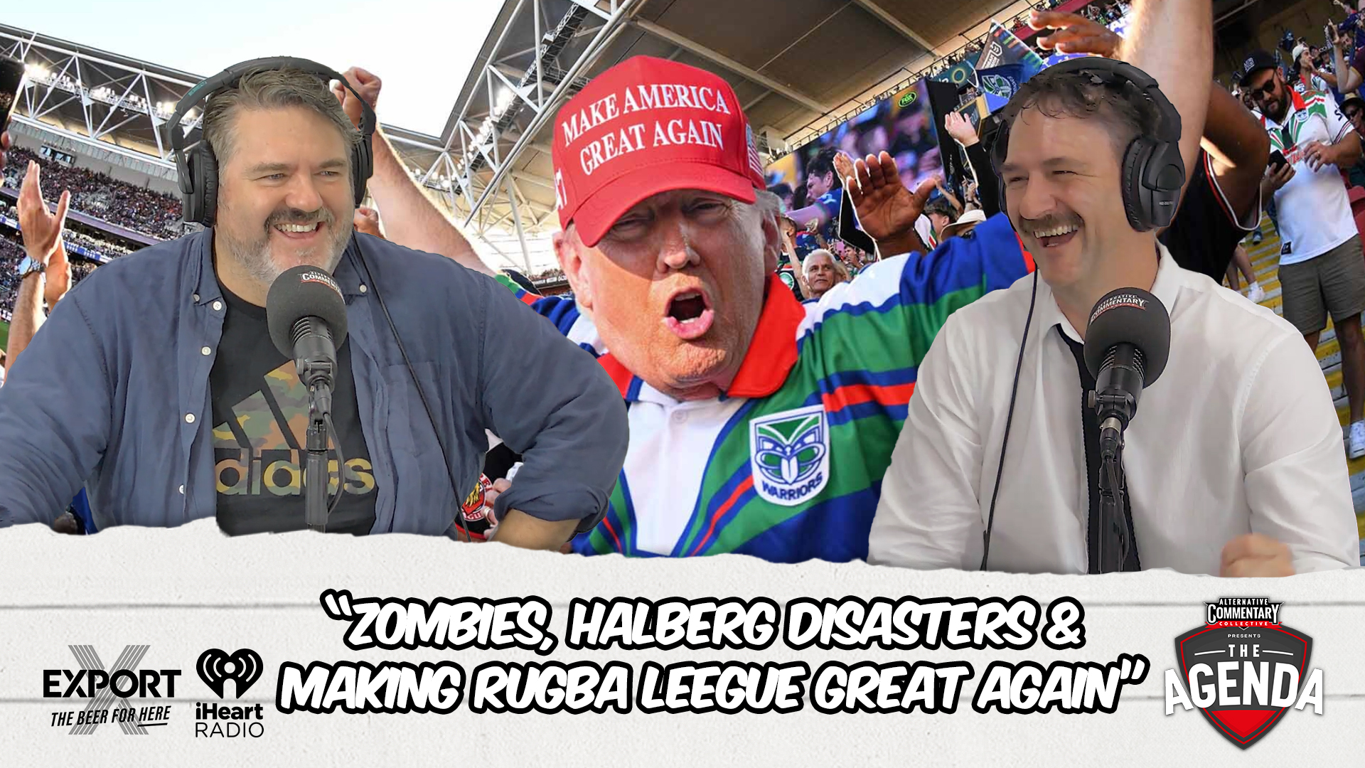“Zombies, Halberg Disasters & Making Rugba Leegue Great Again”