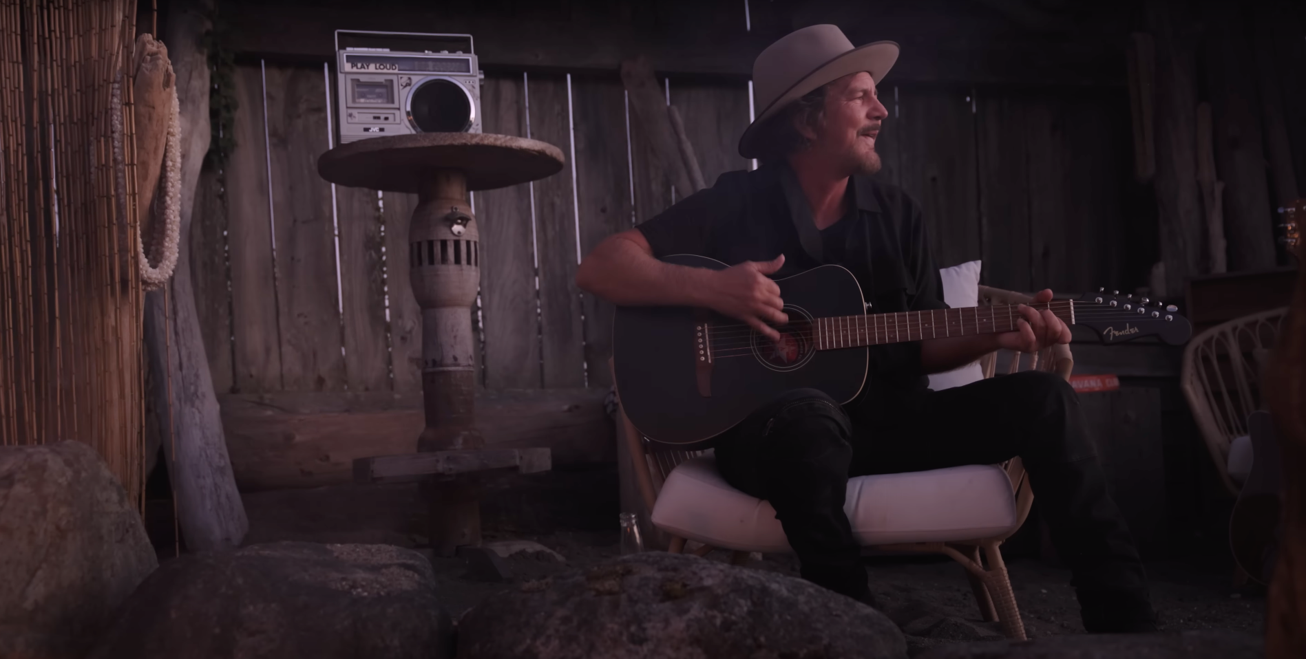 WATCH: Eddie Vedder Honors Joe Strummer's Birthday With 'Long Shadow' Cover