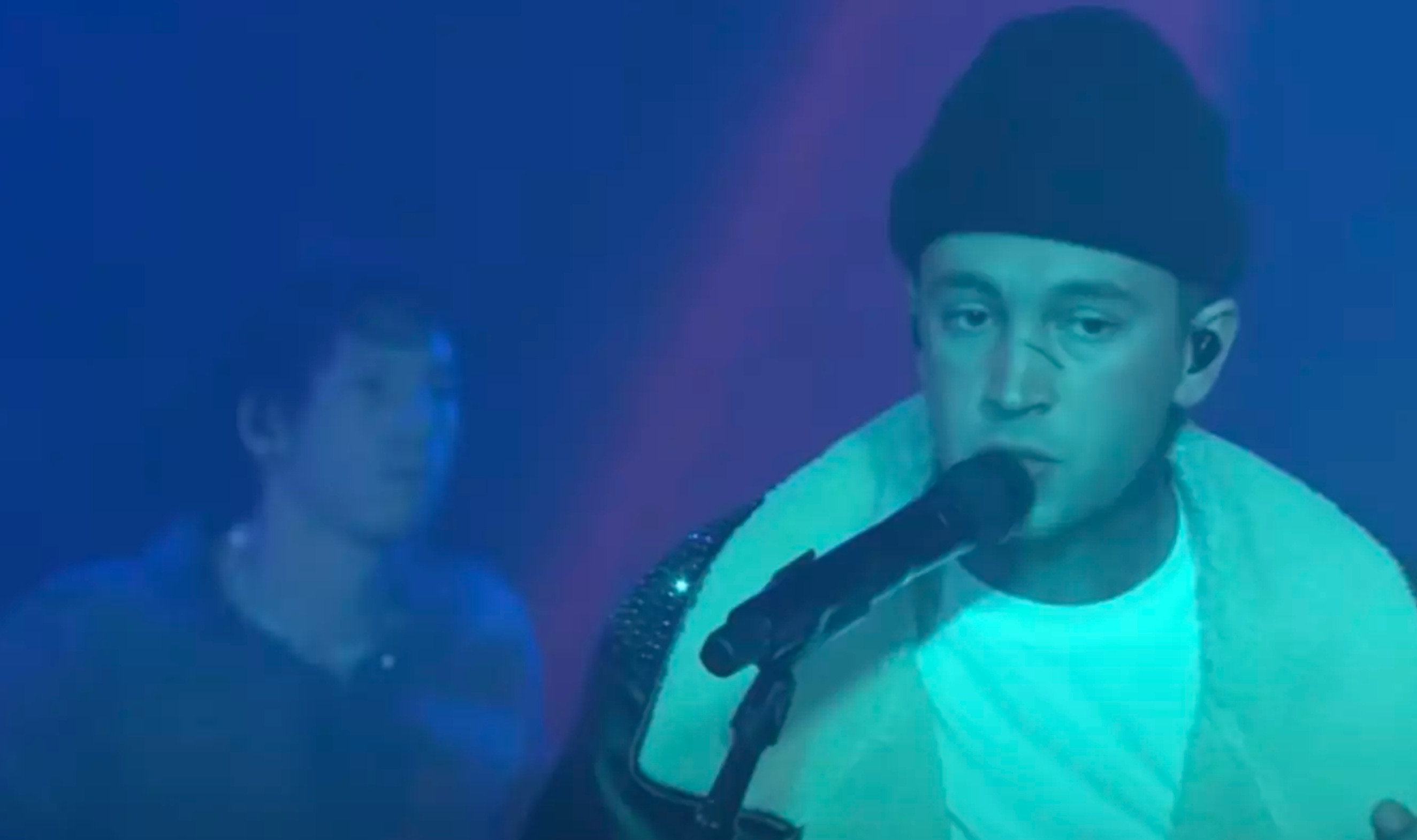 Watch Twenty One Pilots bring funky "The Outside" to 'Jimmy Kimmel Live'