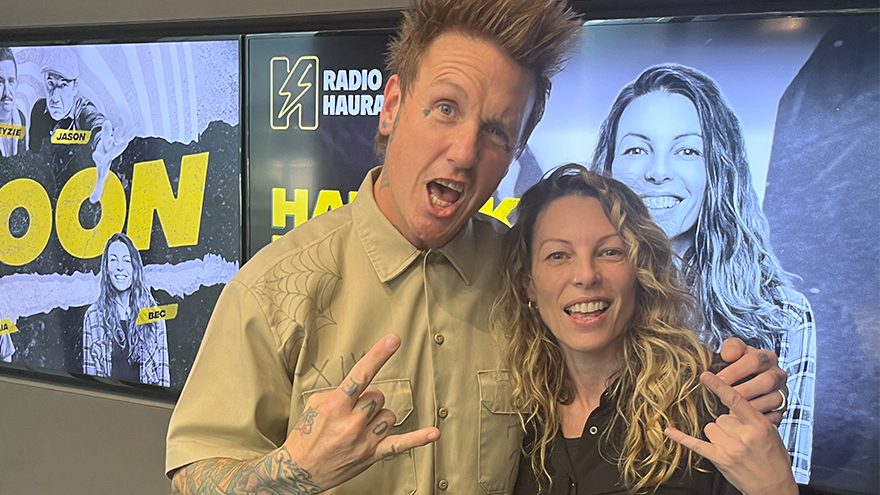 Bec chats to Papa Roach's Jacoby Shaddix!