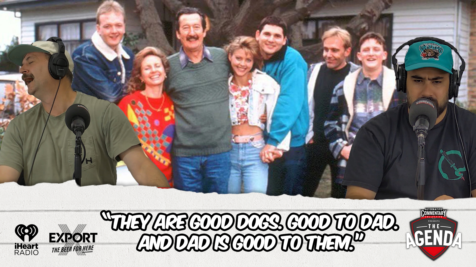 "They Are Good Dogs. Good To Dad. And Dad Is Good To Them."