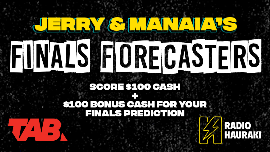Jerry and Manaia's finals forecasters with TAB
