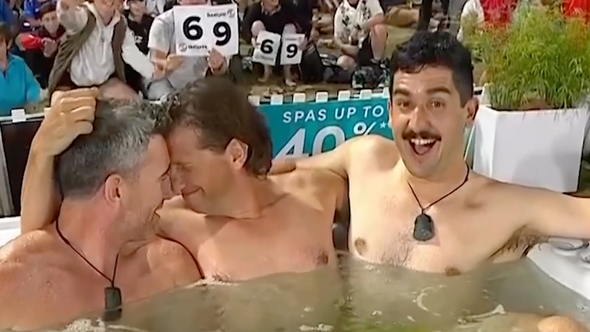 Matt Heath explains that spa scene at the Black Clash