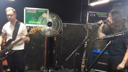 Watch the Foo Fighters mash-up "Imagine" & "Jump"
